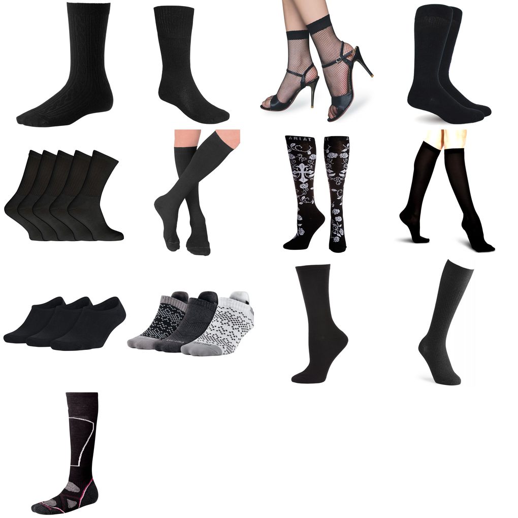 black socks womens